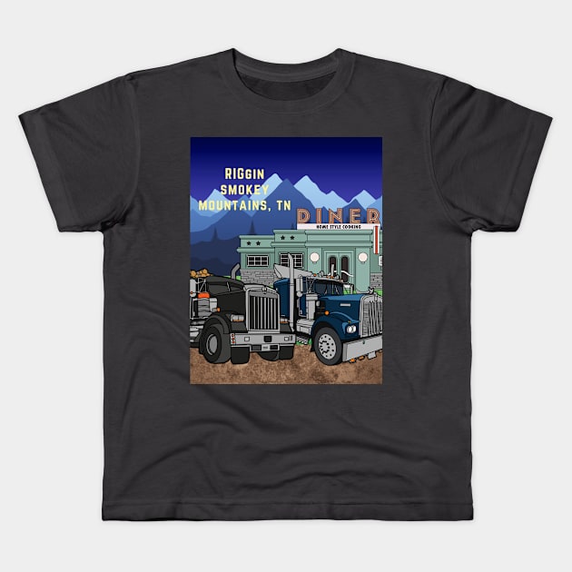 Riggin Kids T-Shirt by Benjamin Customs